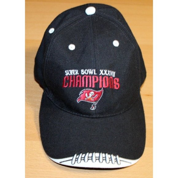 NFL Football Super Bowl XXXVII Champions Buccaneers Snapback Hat Cap OS Reebok - Picture 1 of 11